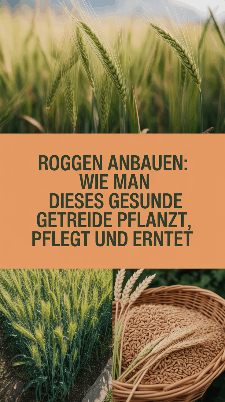 Roggen anbauen: Wie man dieses gesunde Getreide pflanzt, pflegt und erntet