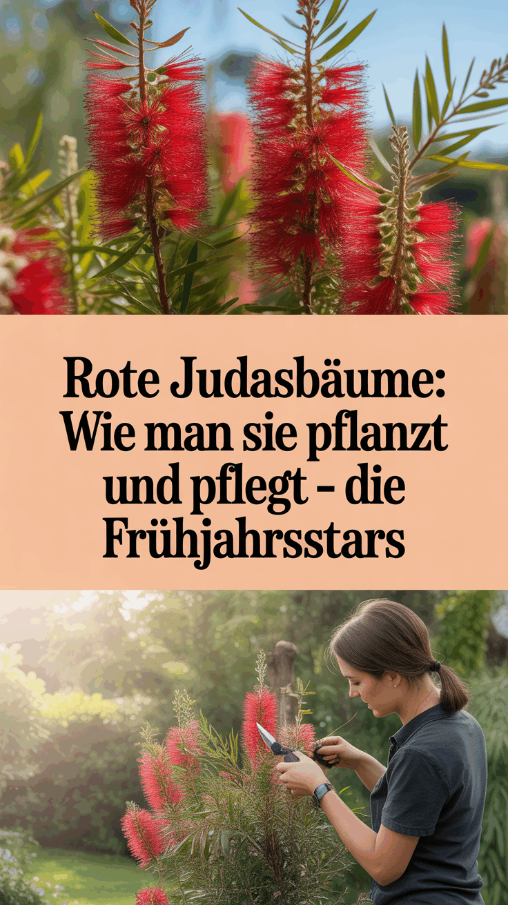 Rote Judasbäume: Wie man sie pflanzt und pflegt – Die Frühjahrsstars