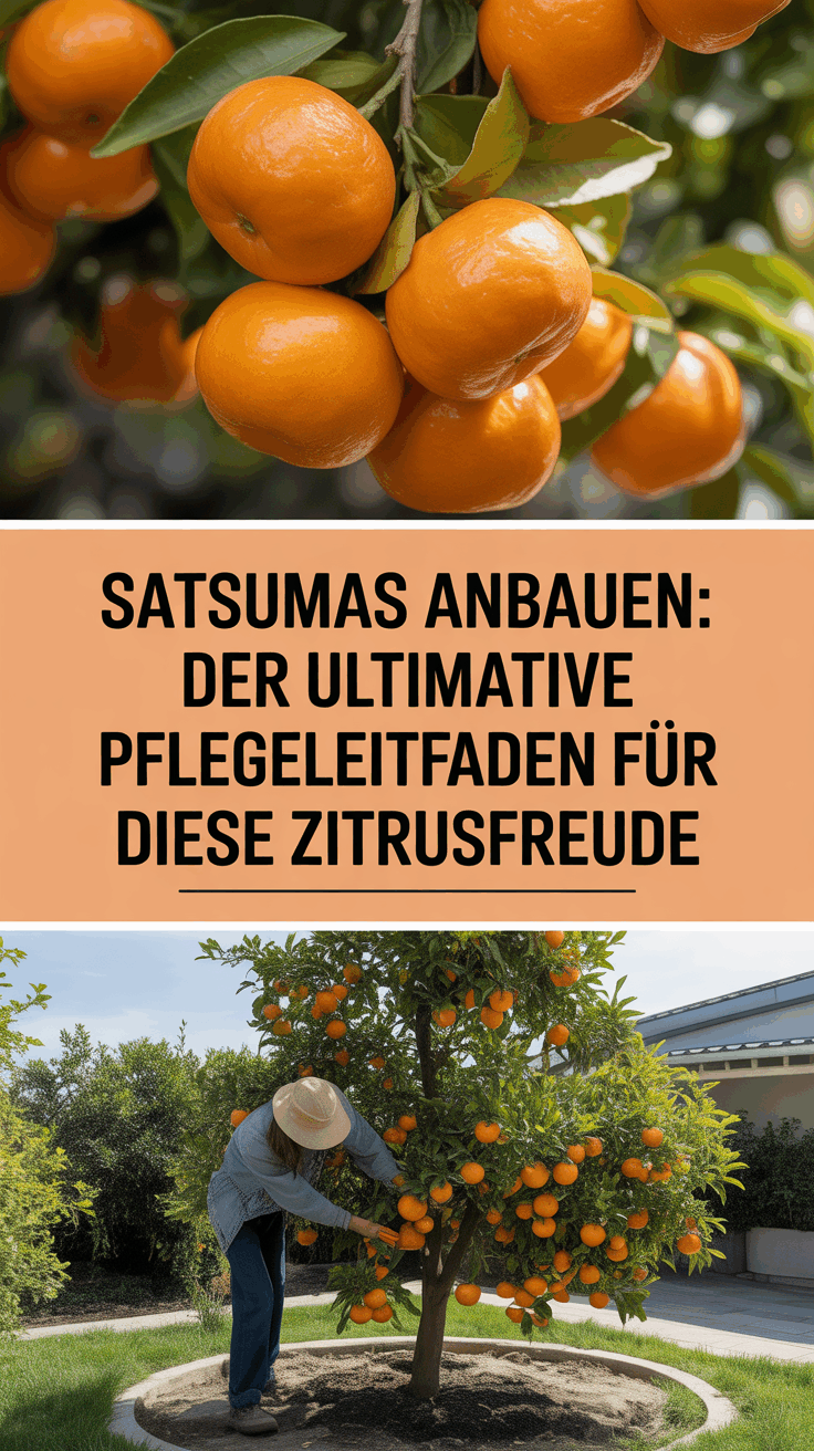Satsumas anbauen: Der ultimative Pflegeleitfaden für diese Zitrusfreude