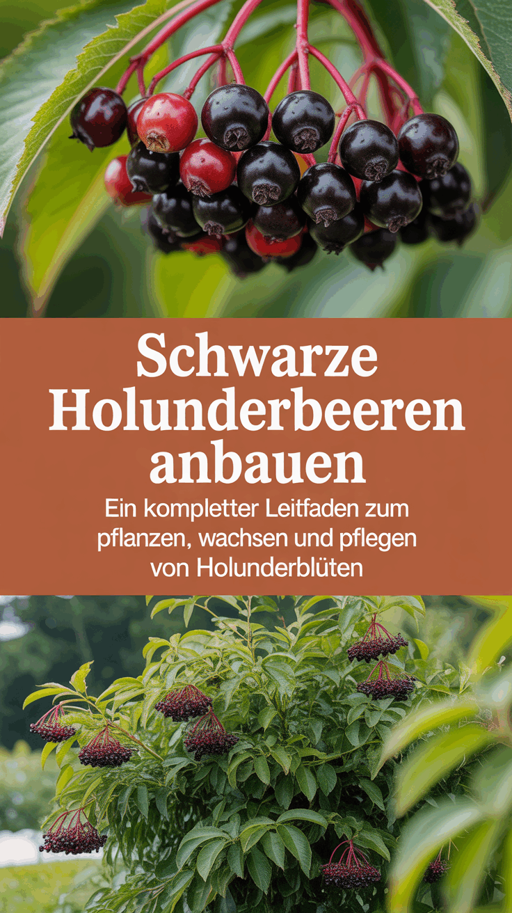 Schwarze Holunderbeeren anbauen: Ein kompletter Leitfaden zum Pflanzen, Wachsen und Pflegen von Holunderblüten