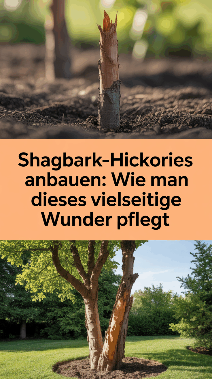 Shagbark-Hickories anbauen: Wie man dieses vielseitige Wunder pflegt