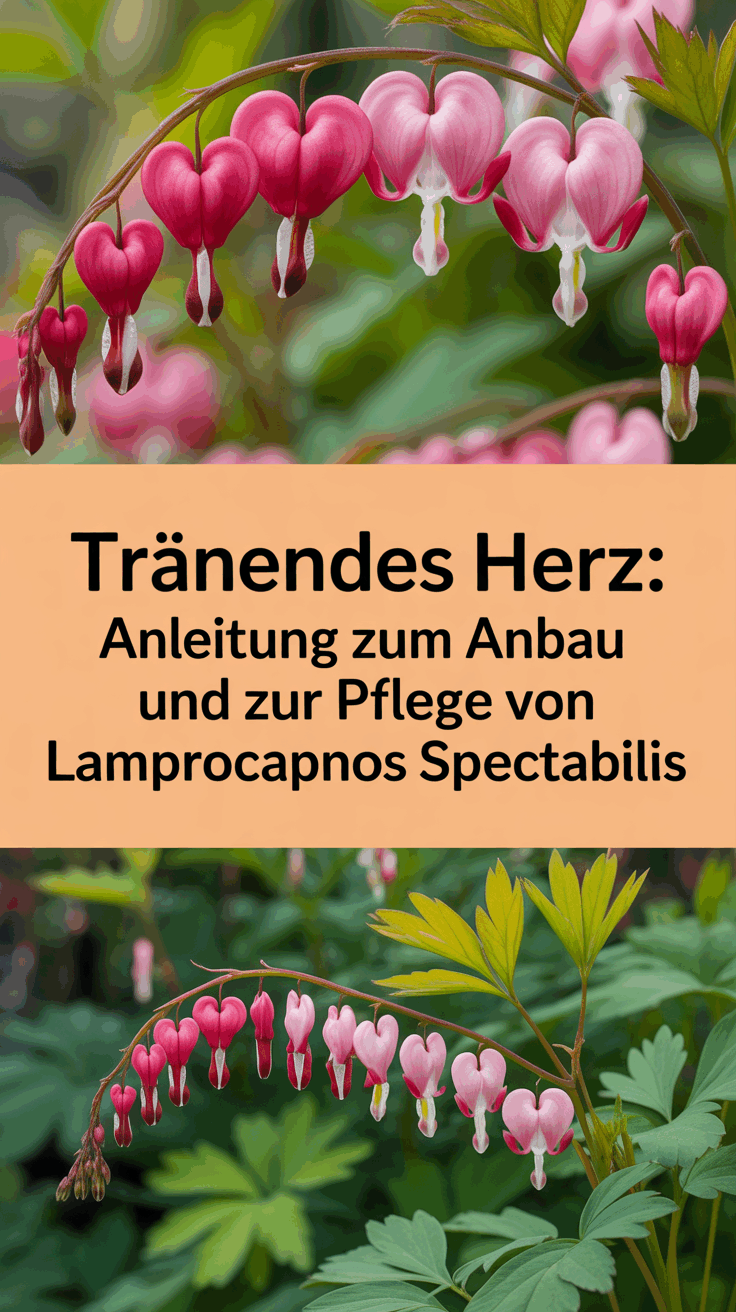 Tränendes Herz: Anleitung zum Anbau und zur Pflege von Lamprocapnos spectabilis
