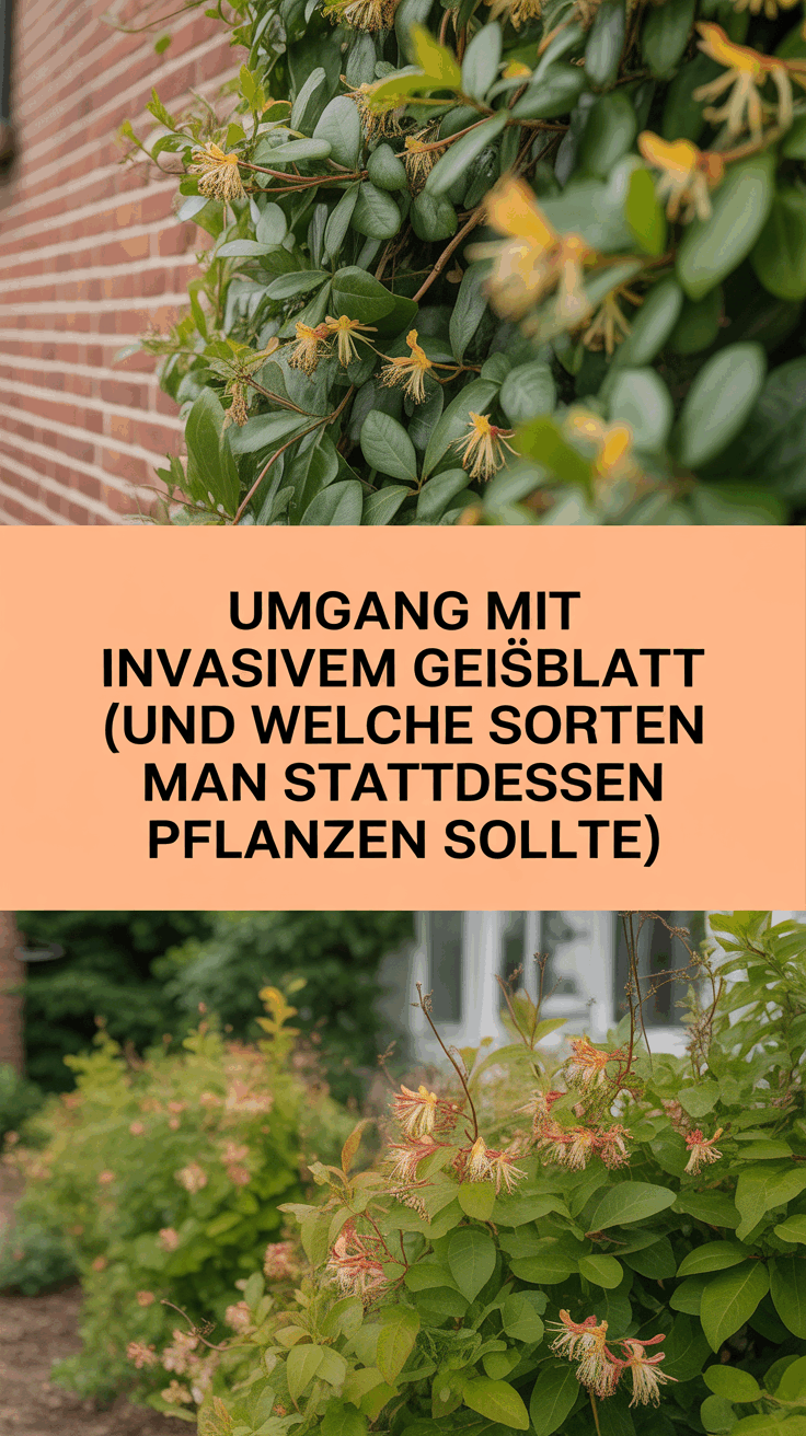 Umgang mit invasivem Geißblatt (und welche Sorten man stattdessen pflanzen sollte)