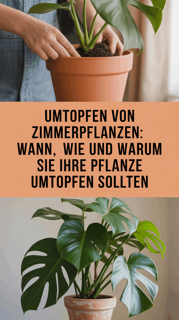 Umtopfen von Zimmerpflanzen: Wann, Wie und Warum Sie Ihre Pflanze umtopfen sollten