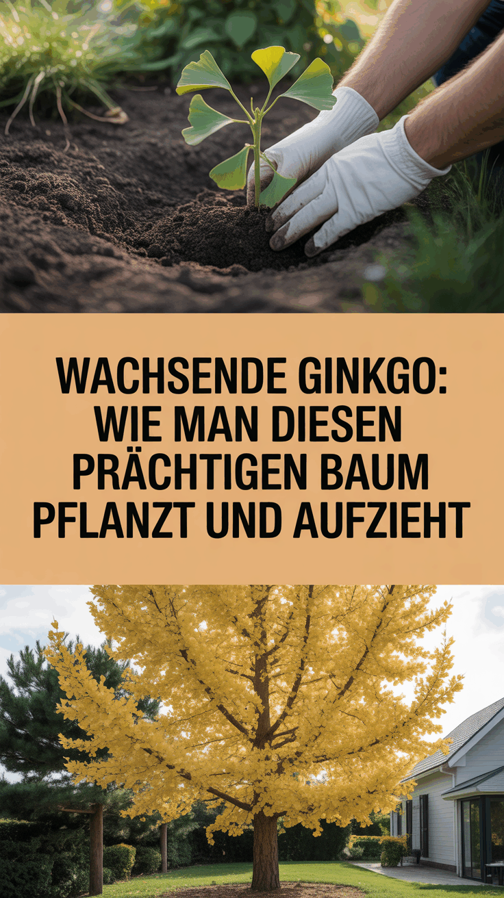 Wachsende Ginkgo: Wie man diesen prächtigen Baum pflanzt und aufzieht
