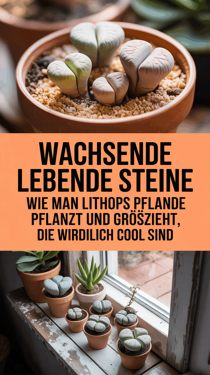 Wachsende Lebende Steine: Wie man Lithops pflanzt und großzieht, die wirklich cool sind
