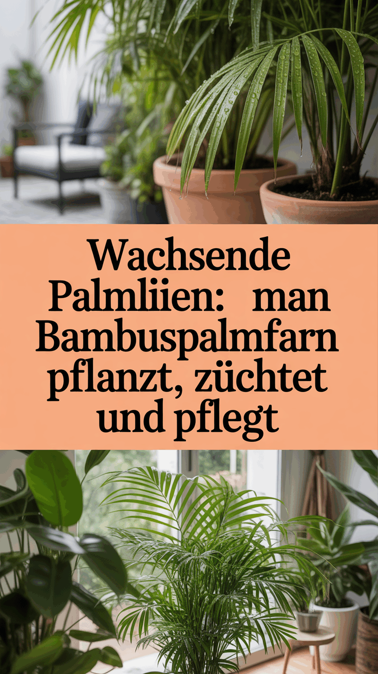 Wachsende Palmlilien: Wie man Bambuspalmfarn pflanzt, züchtet und pflegt