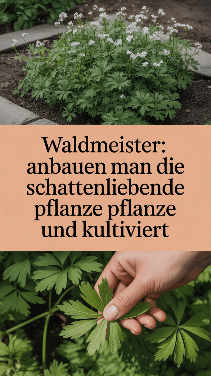 Waldmeister anbauen: Wie man die schattenliebende Pflanze pflanzt und kultiviert