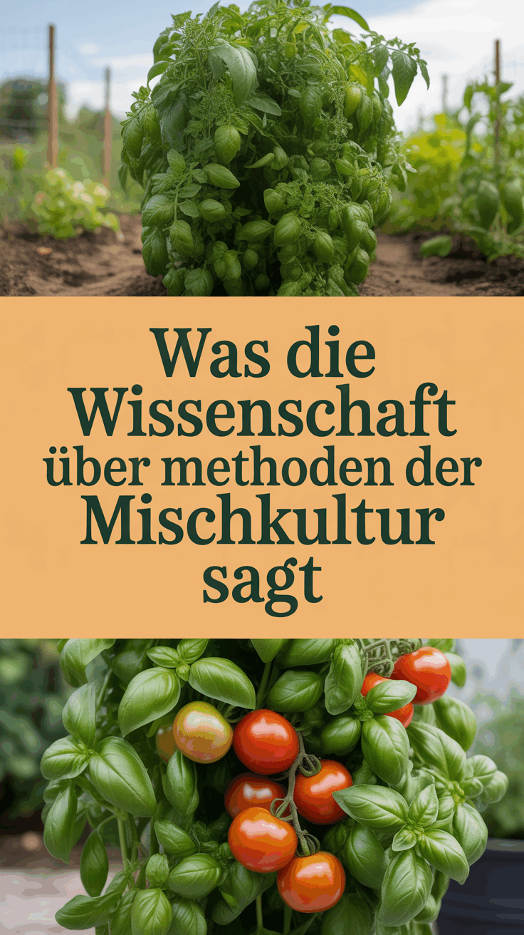 Was die Wissenschaft über Methoden der Mischkultur sagt