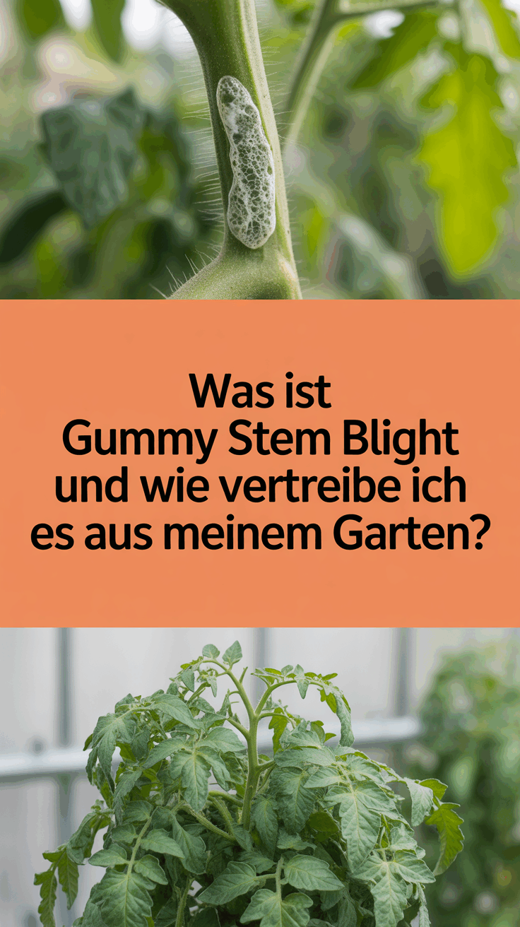 Was ist Gummy Stem Blight und wie vertreibe ich es aus meinem Garten?