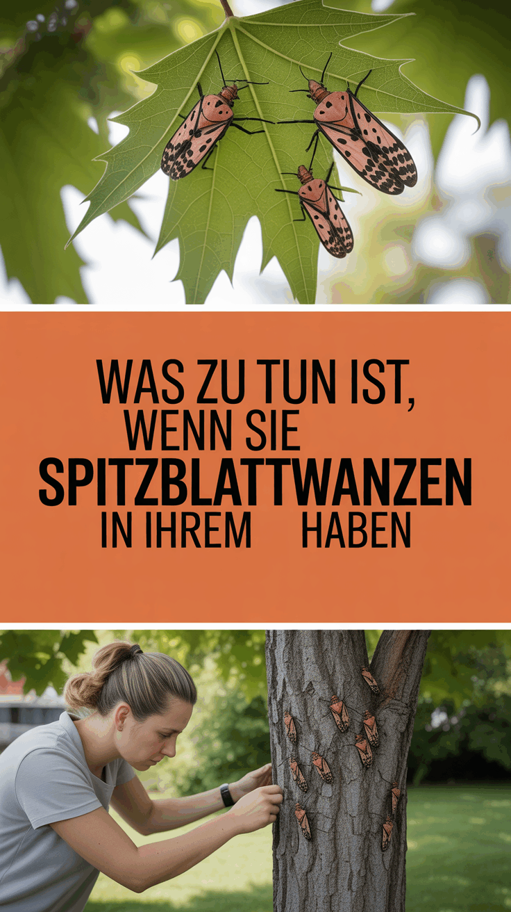 Was zu tun ist, wenn Sie Spitzblattwanzen in Ihrem Garten haben