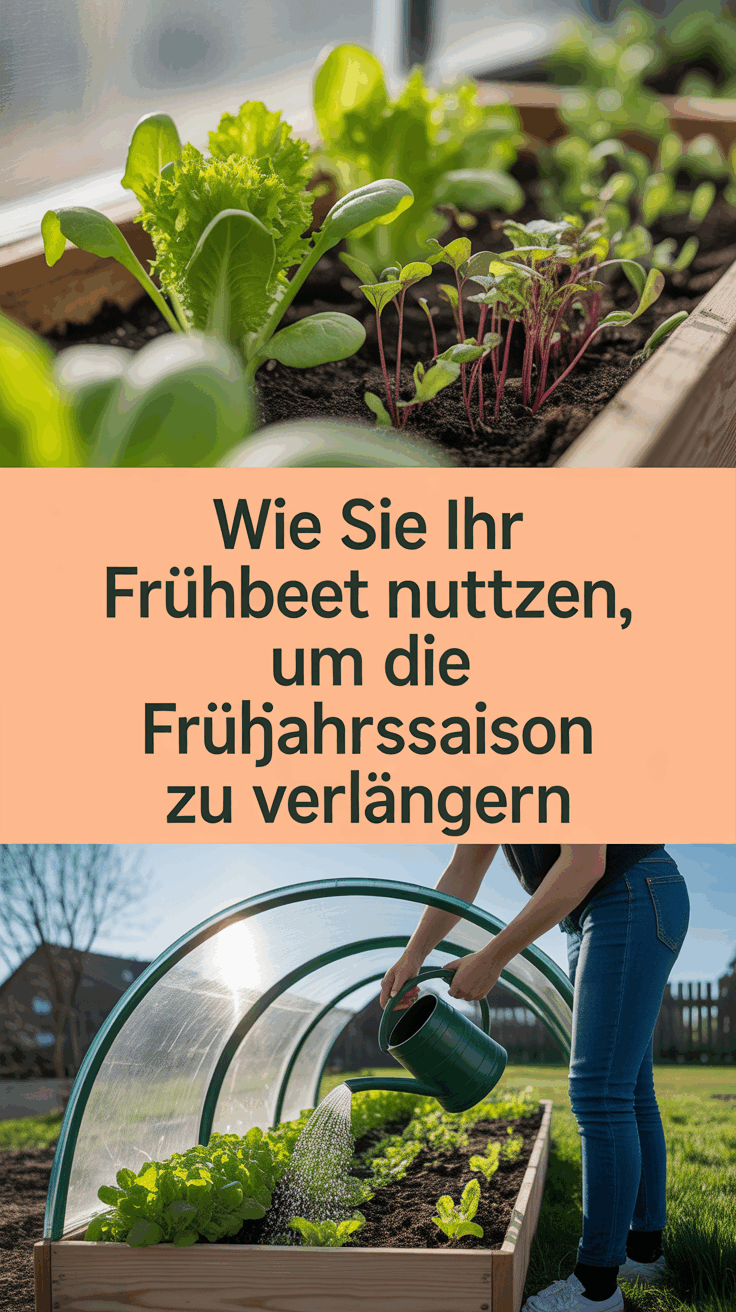 Wie Sie Ihr Frühbeet nutzen, um die Frühjahrssaison zu verlängern