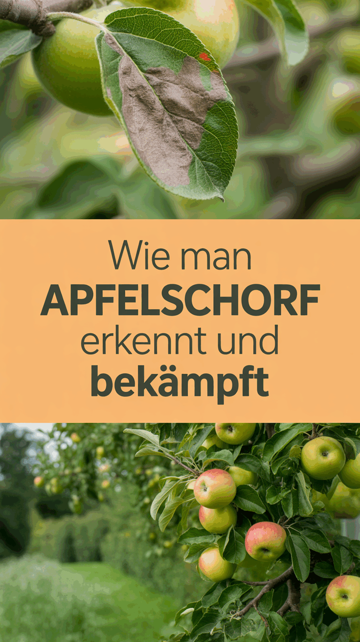 Wie man Apfelschorf erkennt und bekämpft