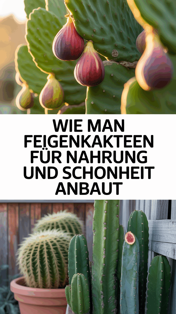 Wie man Feigenkakteen für Nahrung und Schönheit anbaut