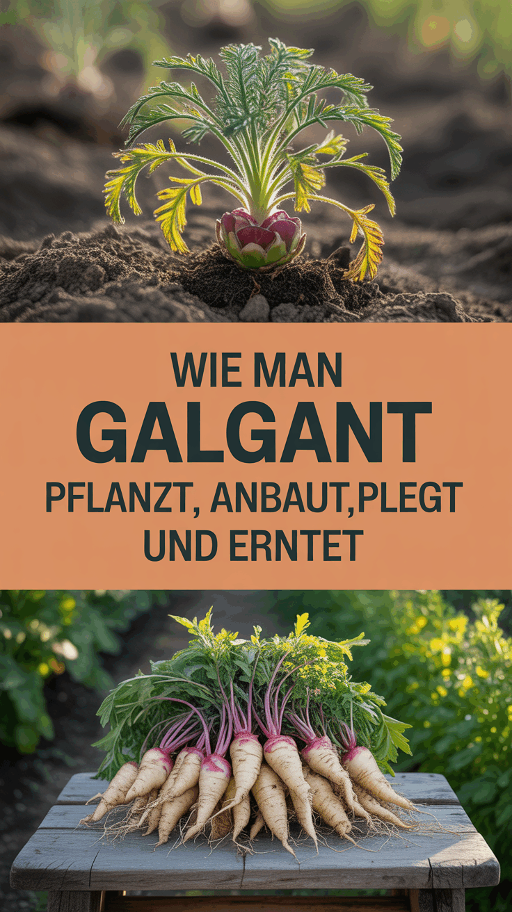 Wie man Galgant pflanzt, anbaut, pflegt und erntet