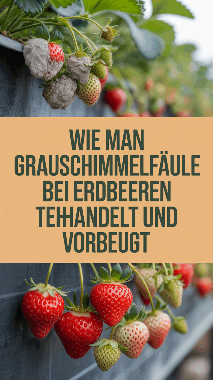 Wie man Grauschimmelfäule bei Erdbeeren behandelt und vorbeugt