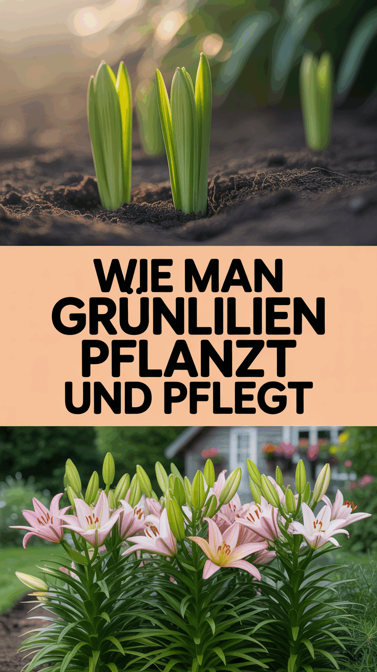 Wie man Grünlilien pflanzt und pflegt