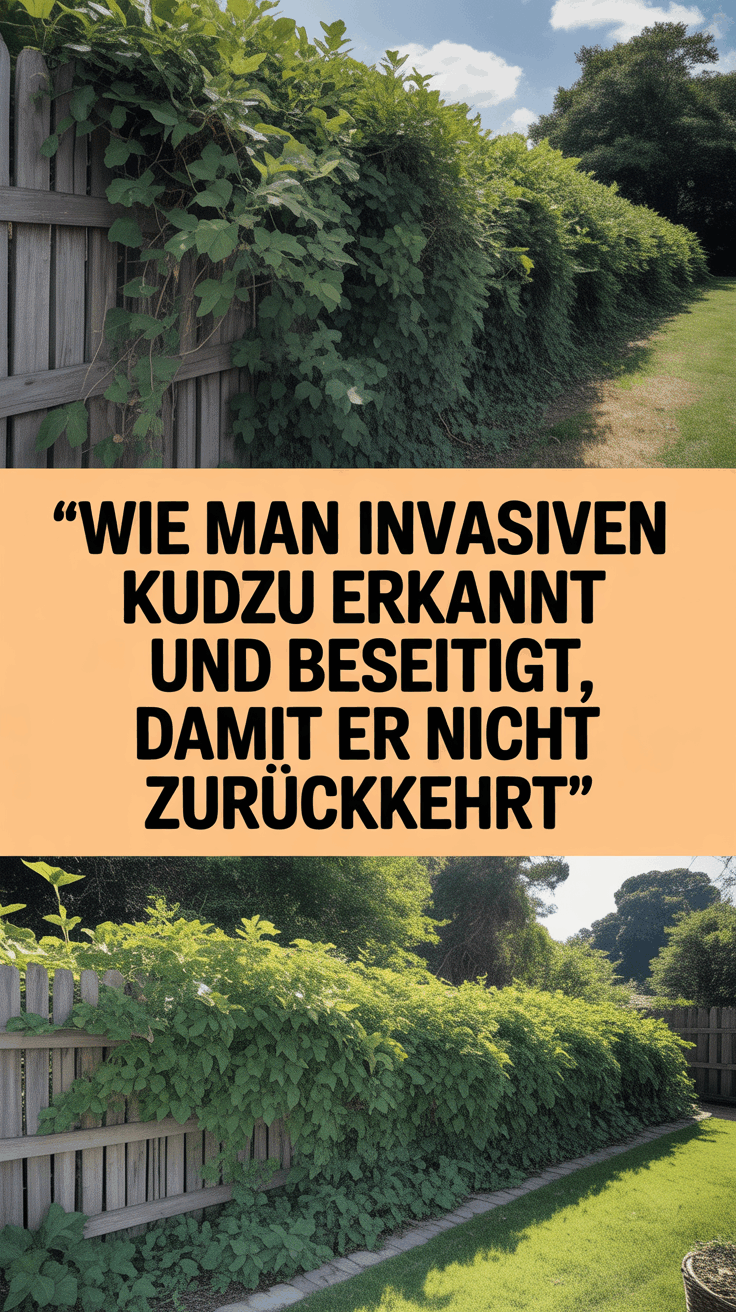 Wie man Invasiven Kudzu Erkannt und Beseitigt, Damit Er Nicht Zurückkehrt
