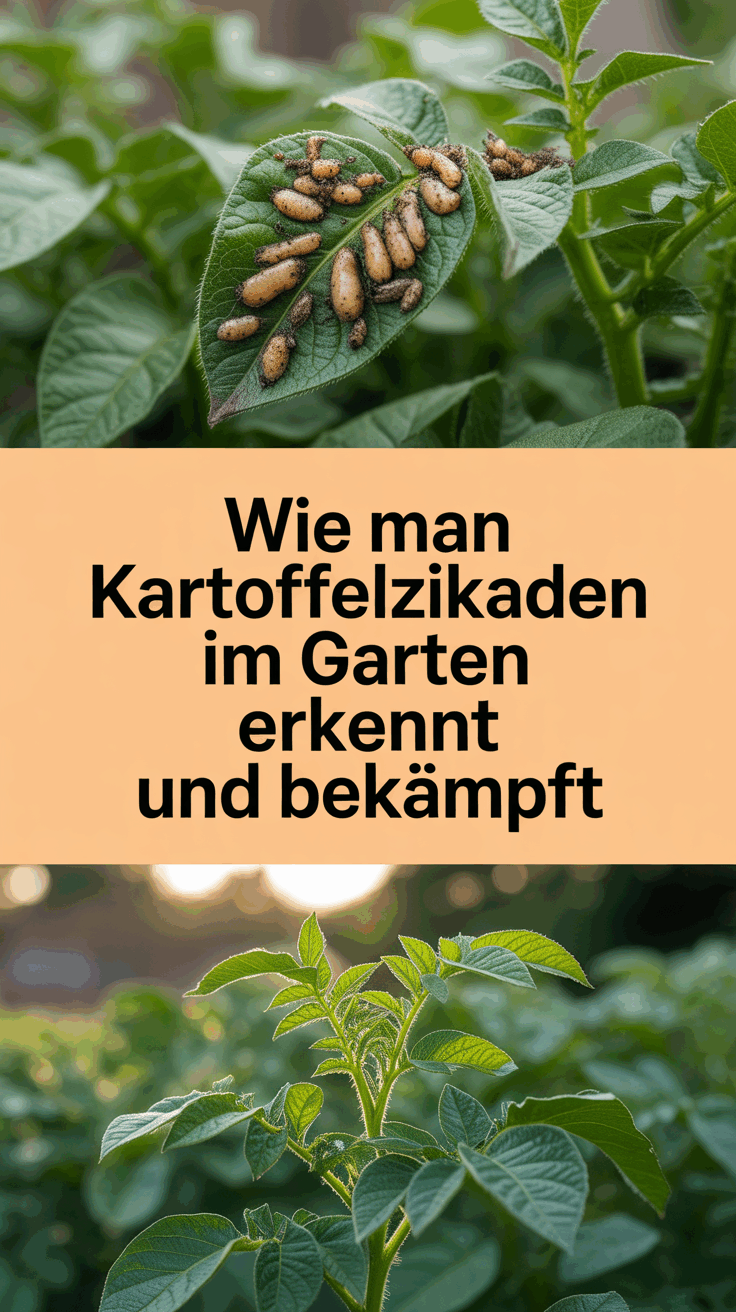 Wie man Kartoffelzikaden im Garten erkennt und bekämpft