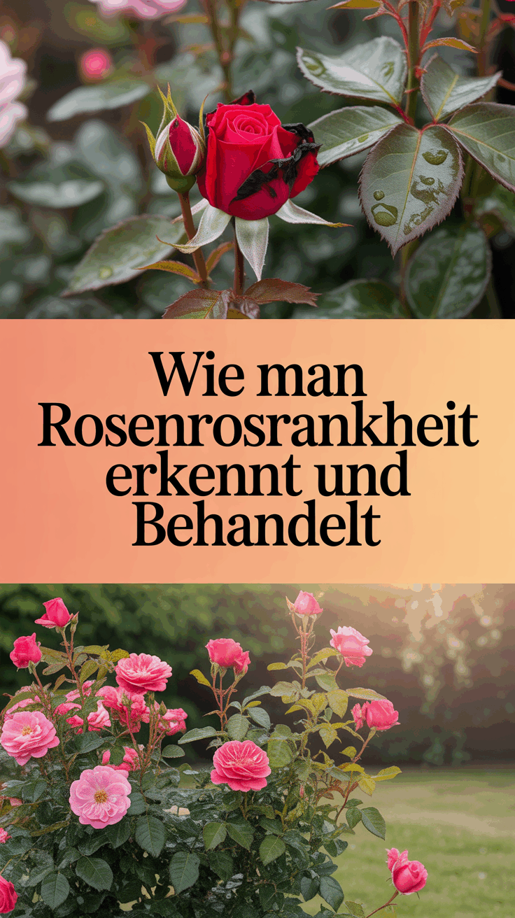 Wie man Rosenrosenkrankheit erkennt und behandelt