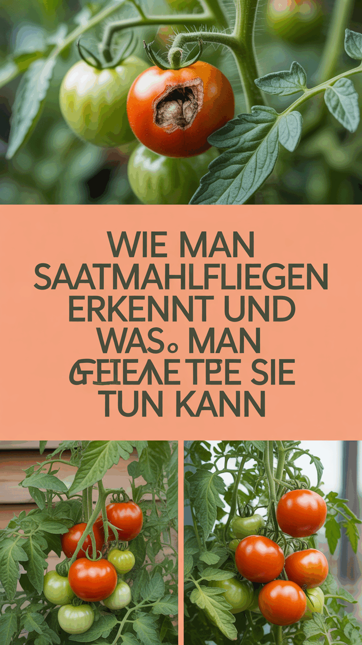 Wie man Saatmahlfliegen erkennt und was man gegen sie tun kann