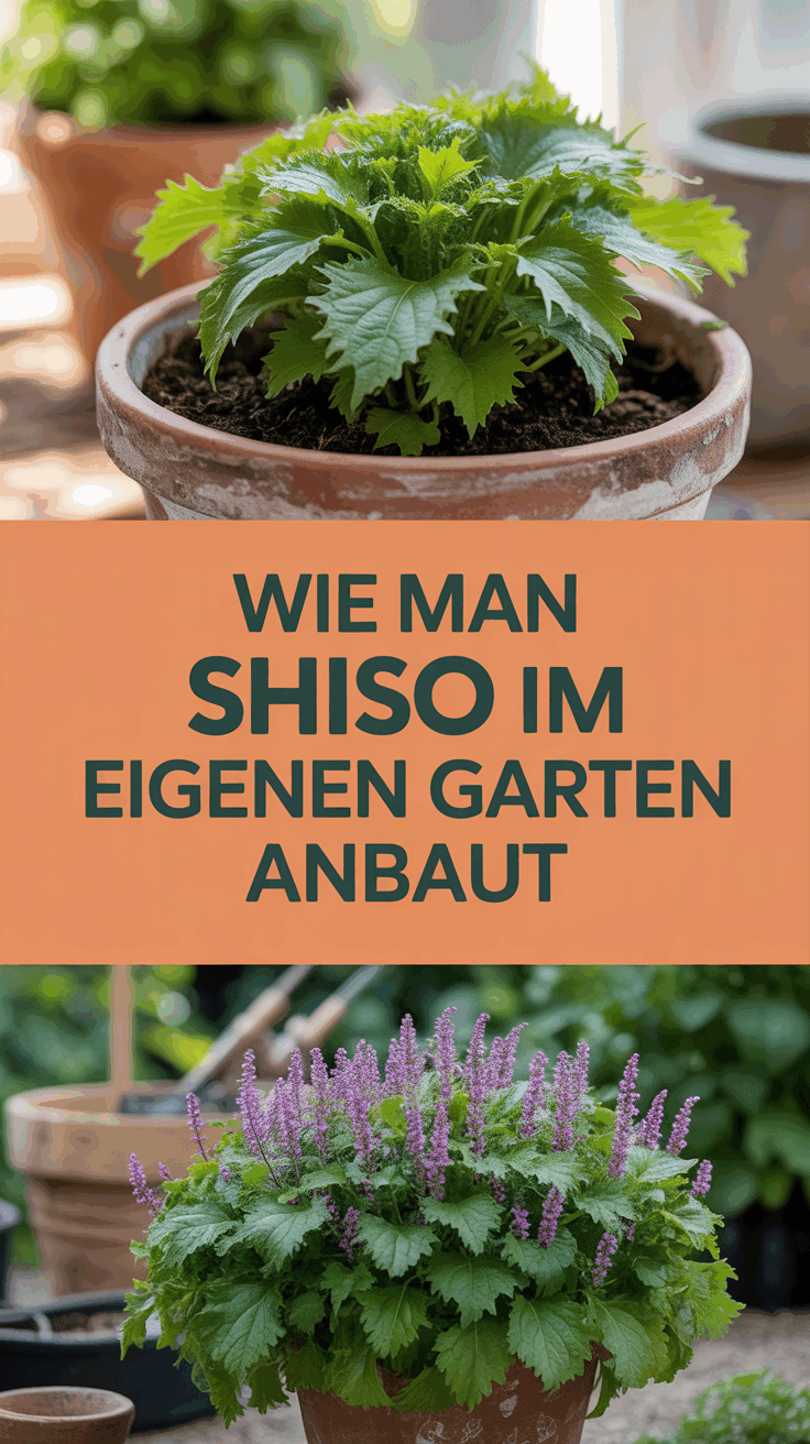 Wie man Shiso im eigenen Garten anbaut