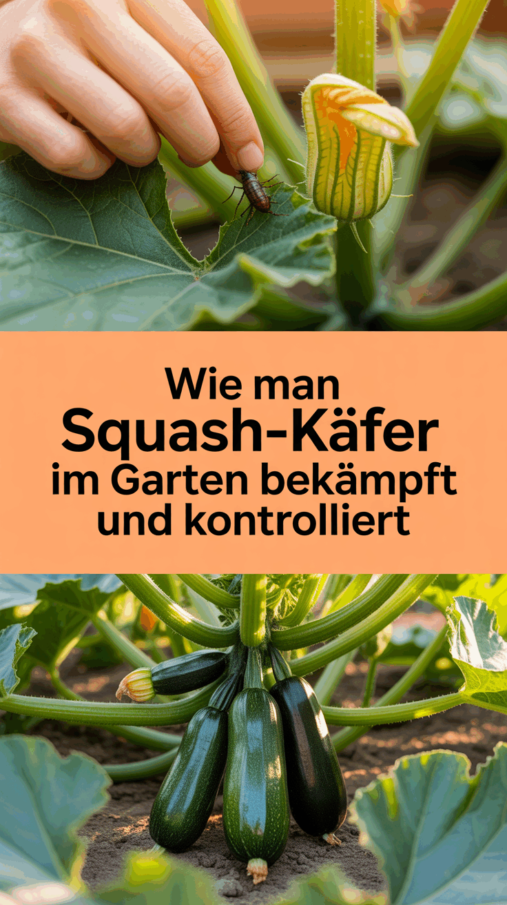 Wie man Squash-Käfer im Garten bekämpft und kontrolliert