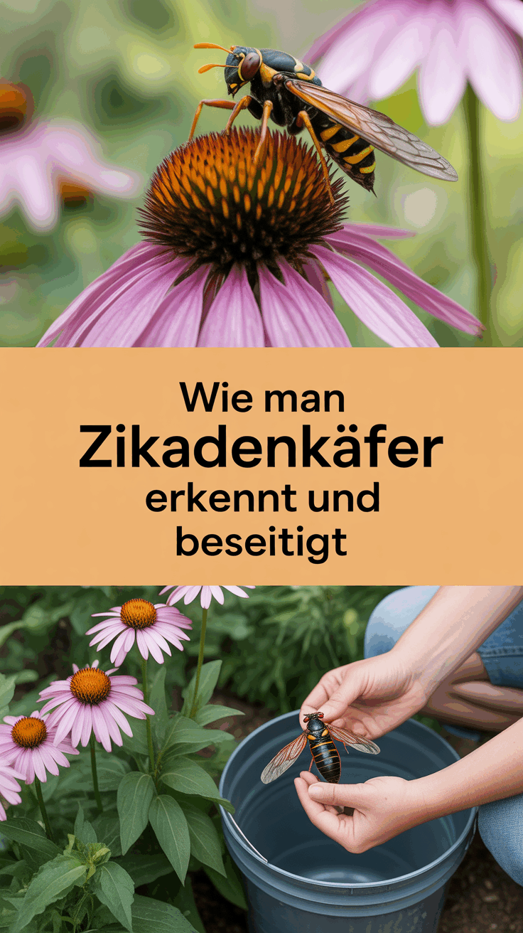 Wie man Zikadenkäfer erkennt und beseitigt