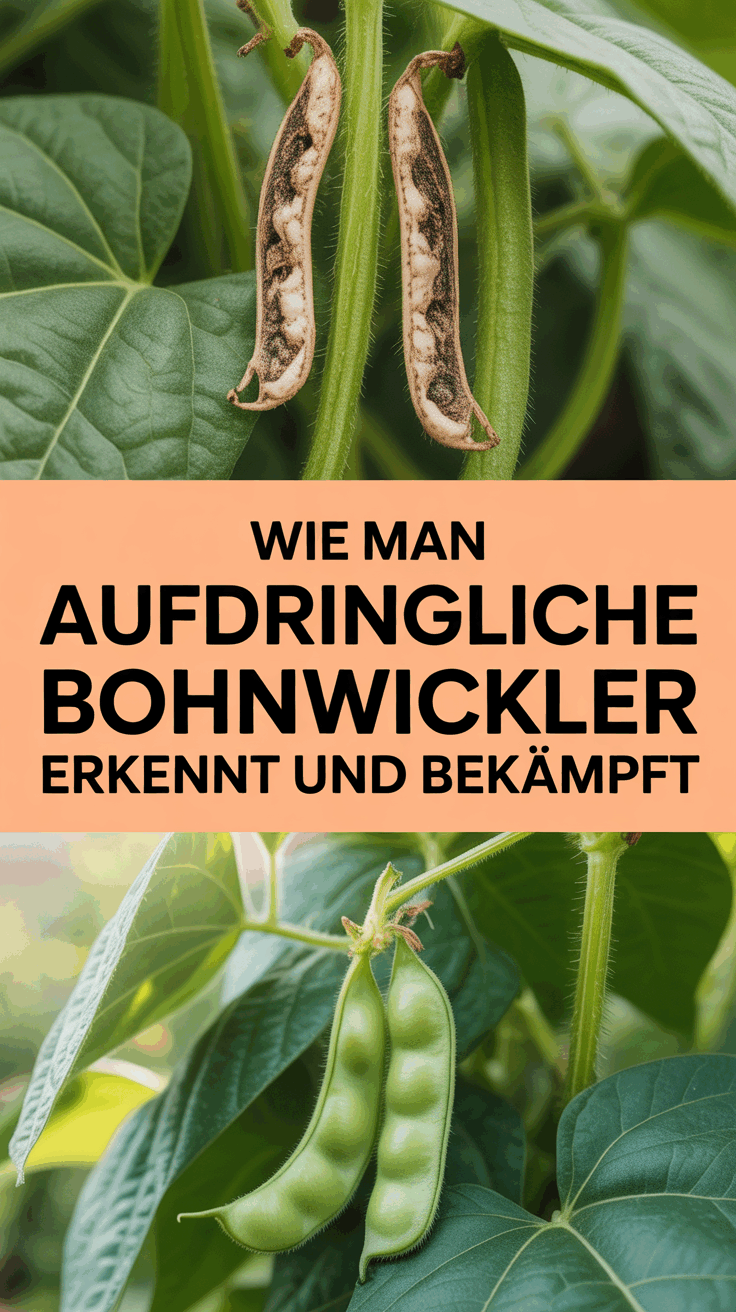 Wie man aufdringliche Bohnwickler erkennt und bekämpft
