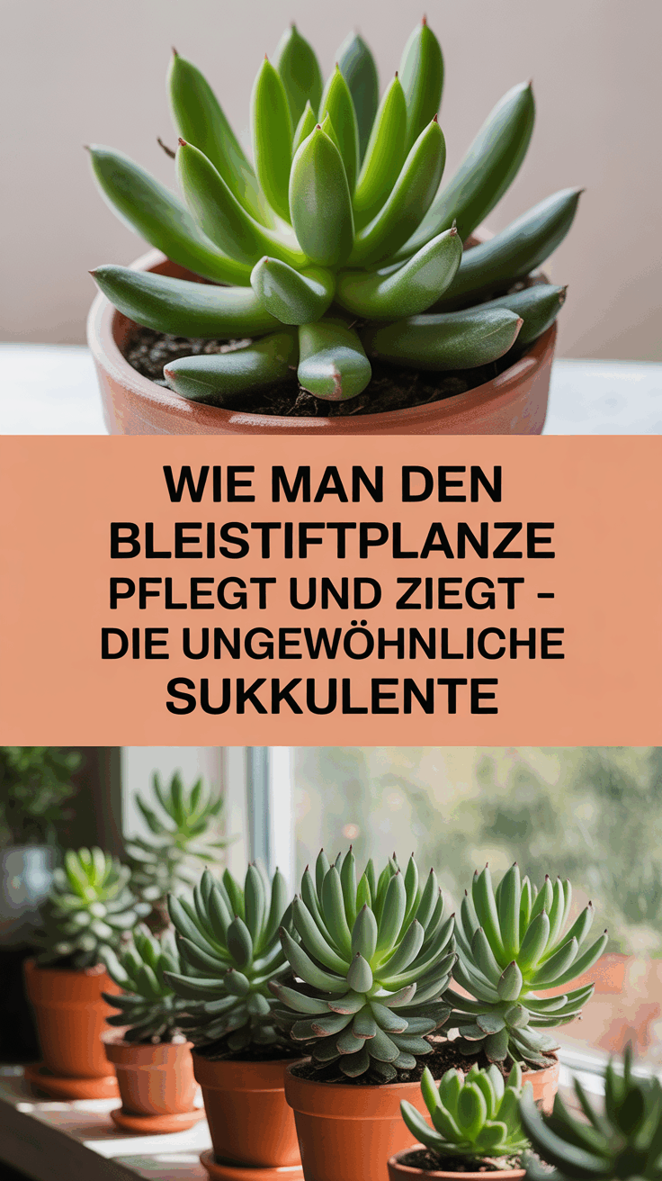 Wie man den Bleistiftpflanze pflegt und zieht – die ungewöhnliche Sukkulente