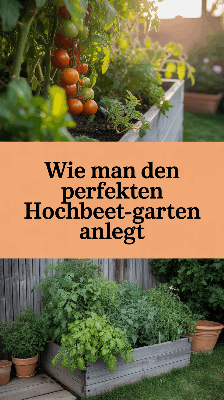 Wie man den perfekten Hochbeet-Garten anlegt
