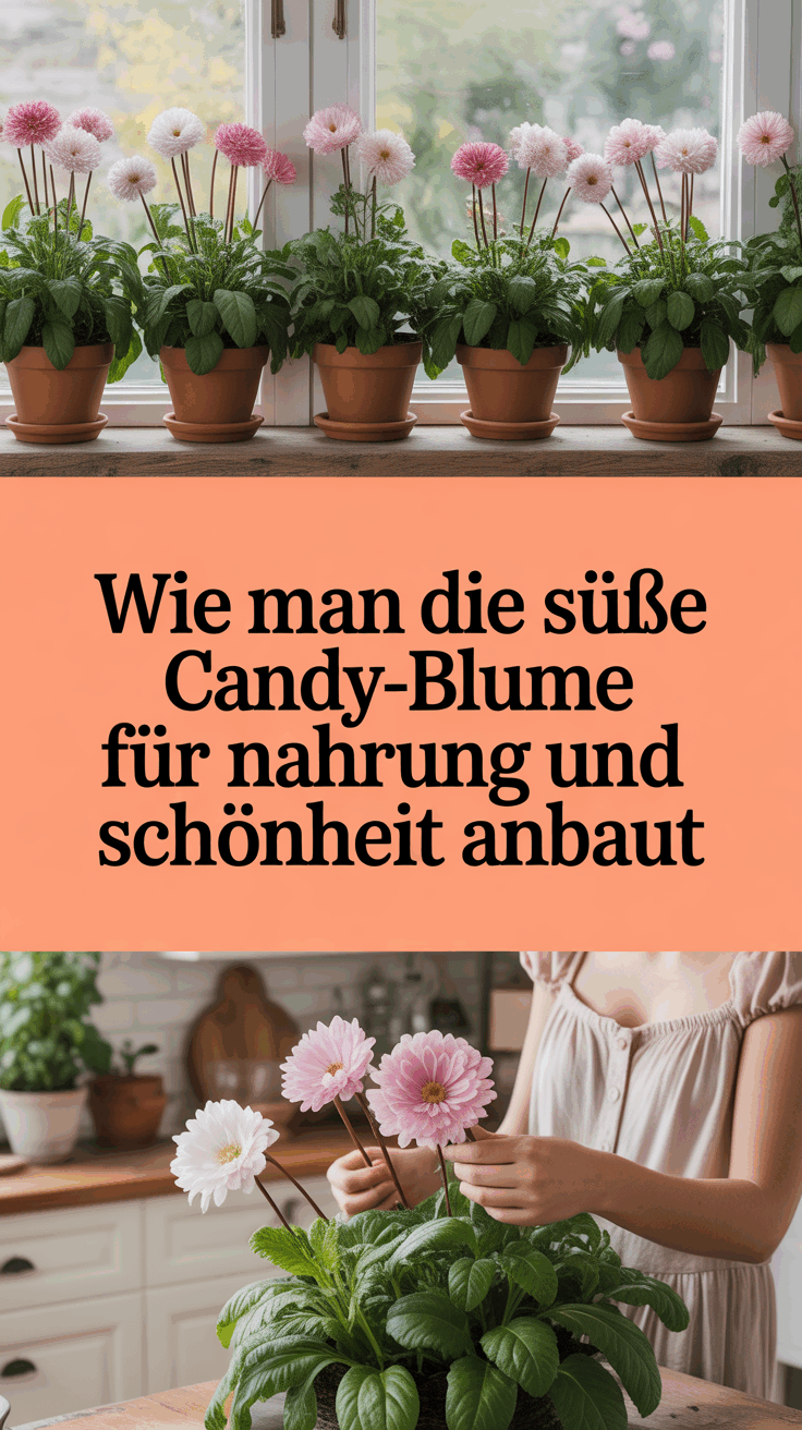 Wie man die Süße Candy-Blume für Nahrung und Schönheit anbaut