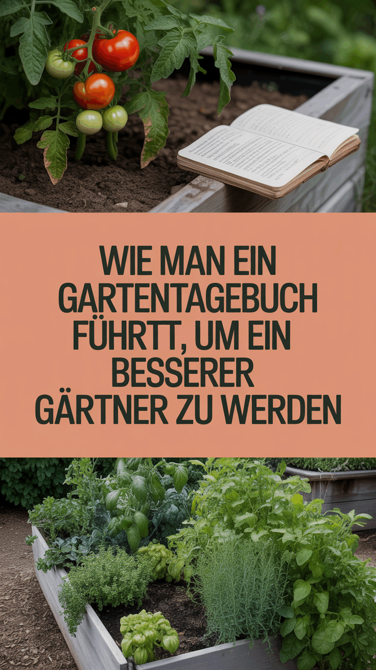 Wie man ein Gartentagebuch führt, um ein besserer Gärtner zu werden