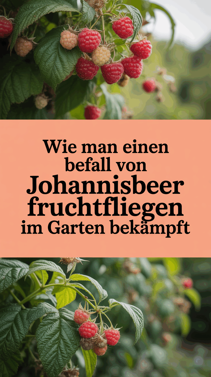 Wie man einen Befall von Johannisbeerfruchtfliegen im Garten bekämpft