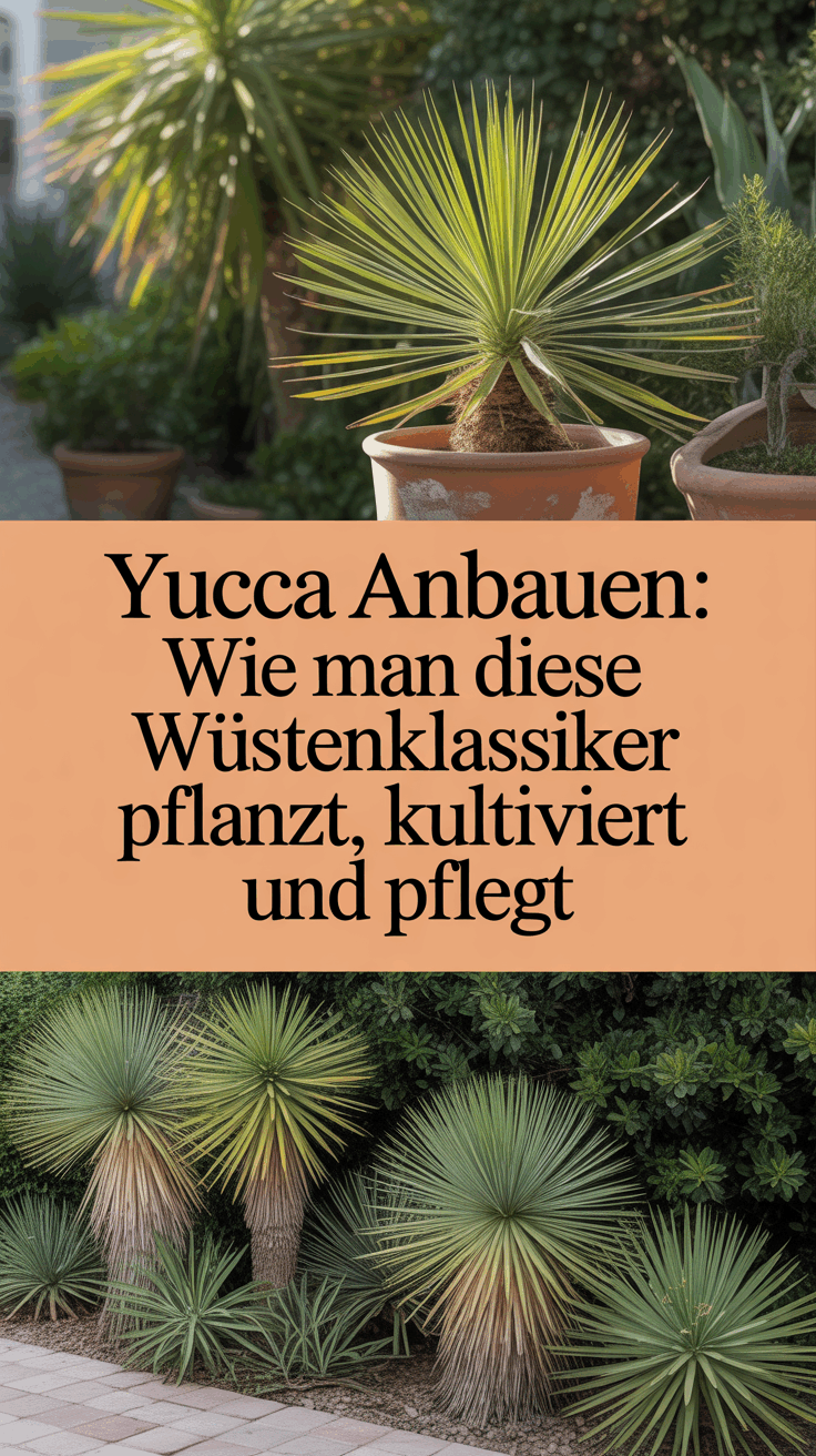 Yucca anbauen: Wie man diese Wüstenklassiker pflanzt, kultiviert und pflegt