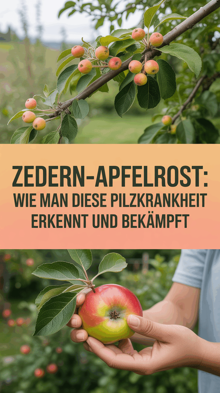Zedern-Apfelrost: Wie man diese Pilzkrankheit erkennt und bekämpft