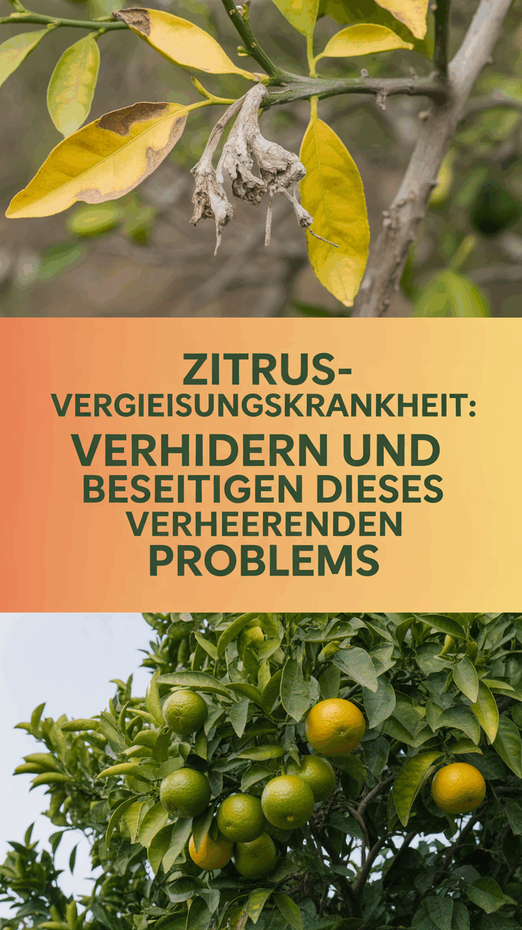 Zitrusvergreisungskrankheit: Verhindern und Beseitigen dieses verheerenden Problems