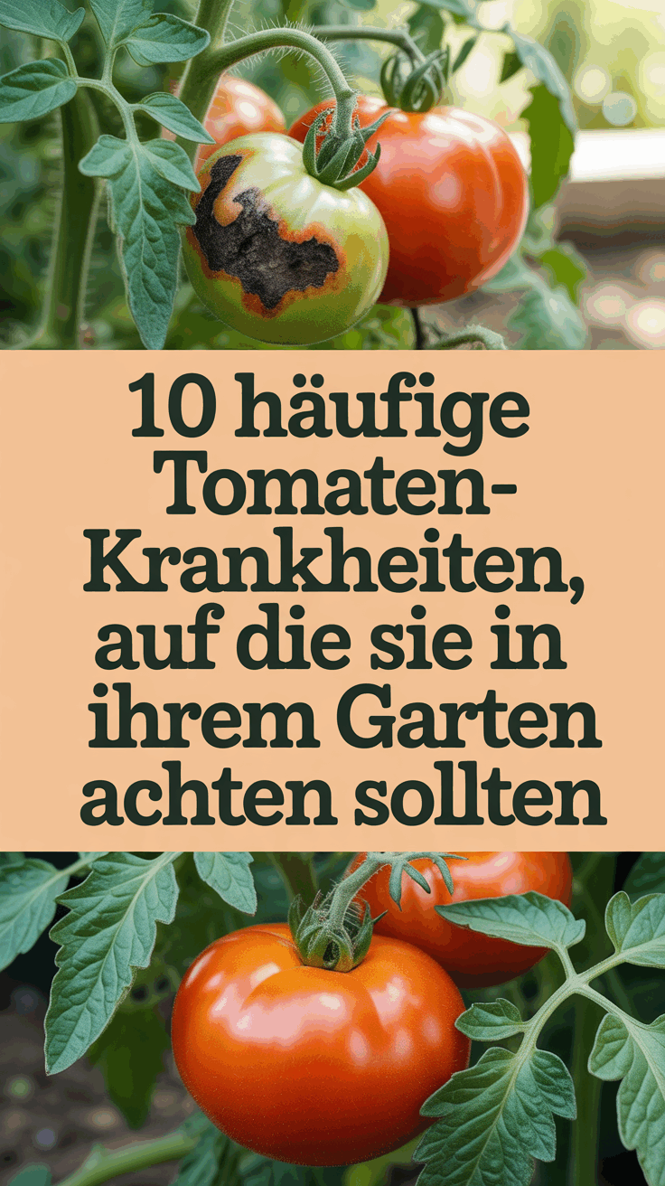 10 Häufige Tomatenkrankheiten, auf die Sie in Ihrem Garten achten sollten
