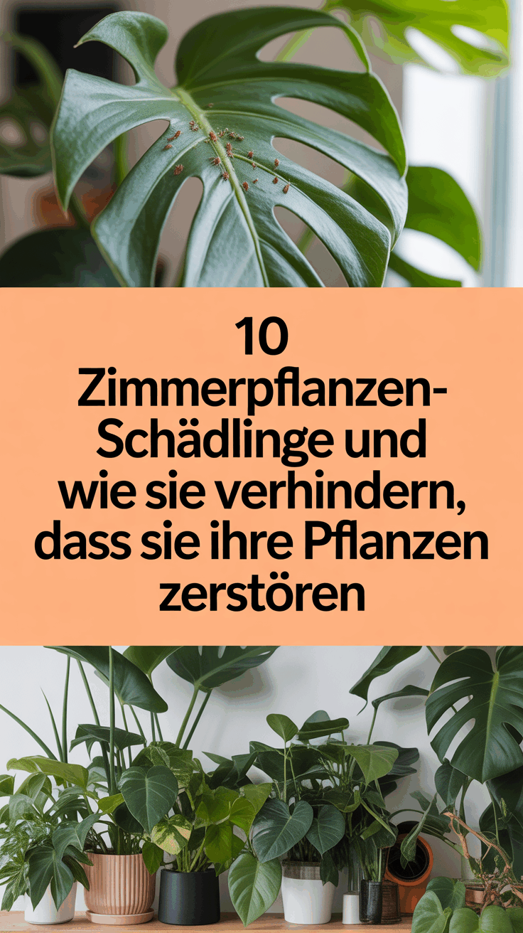 10 Zimmerpflanzen-Schädlinge und wie Sie verhindern, dass sie Ihre Pflanzen zerstören