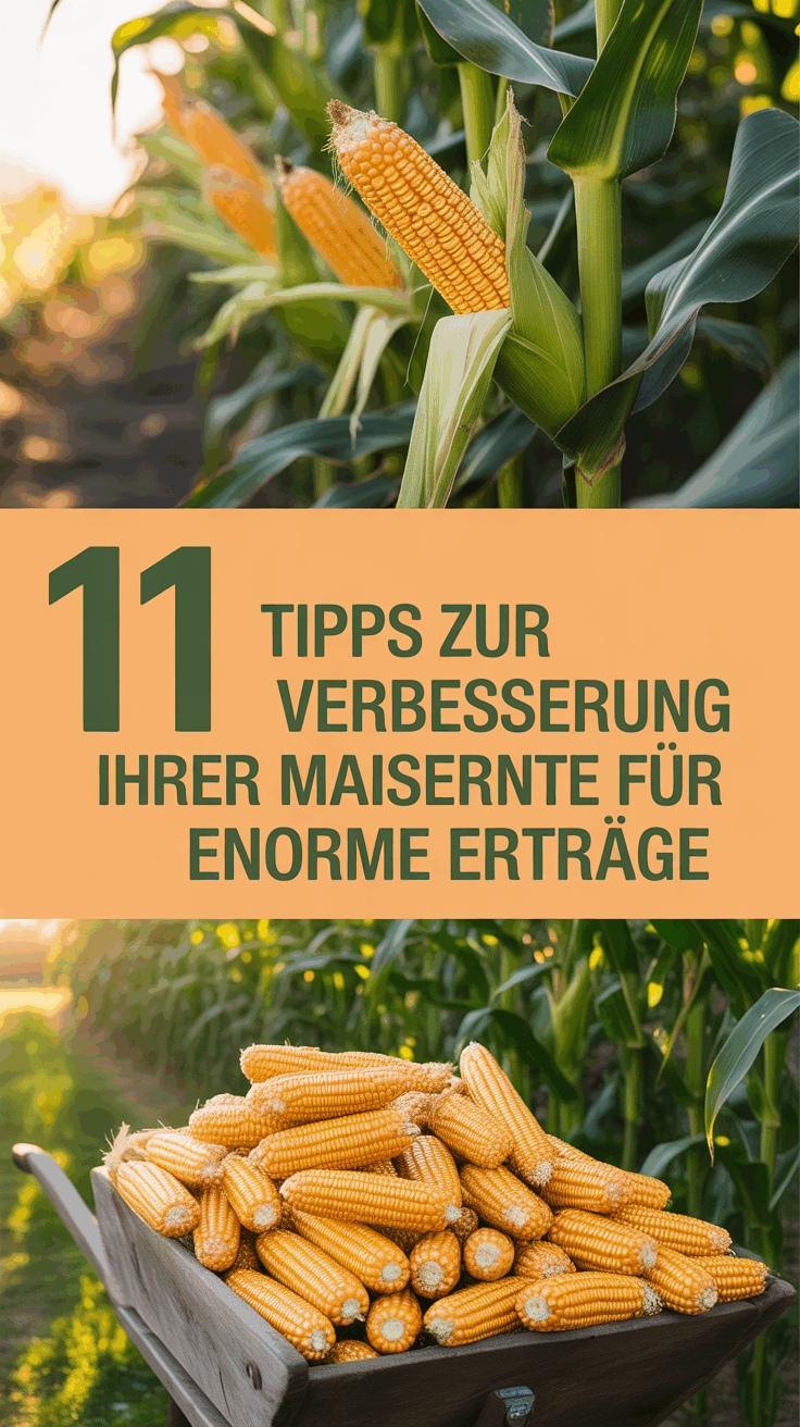 11 Tipps zur Verbesserung Ihrer Maisernte für enorme Erträge