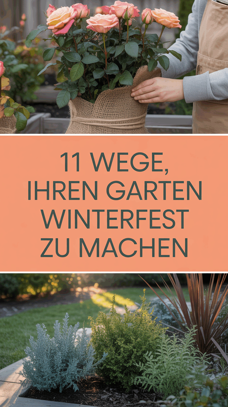 11 Wege, Ihren Garten winterfest zu machen
