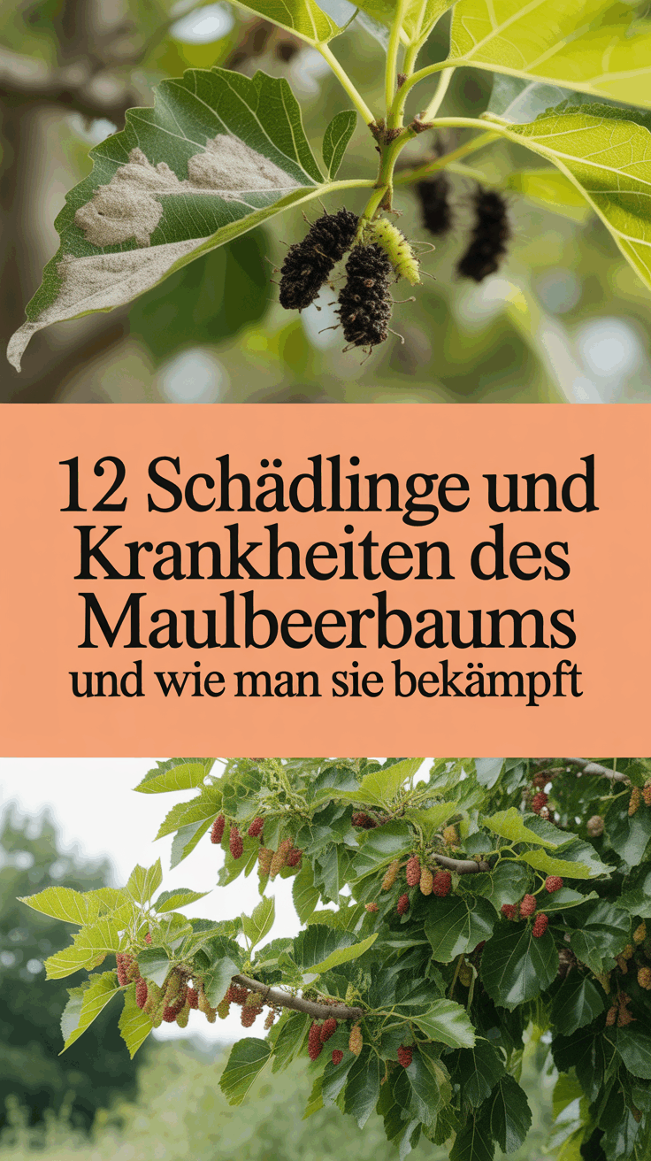 12 Schädlinge und Krankheiten des Maulbeerbaums und wie man sie bekämpft