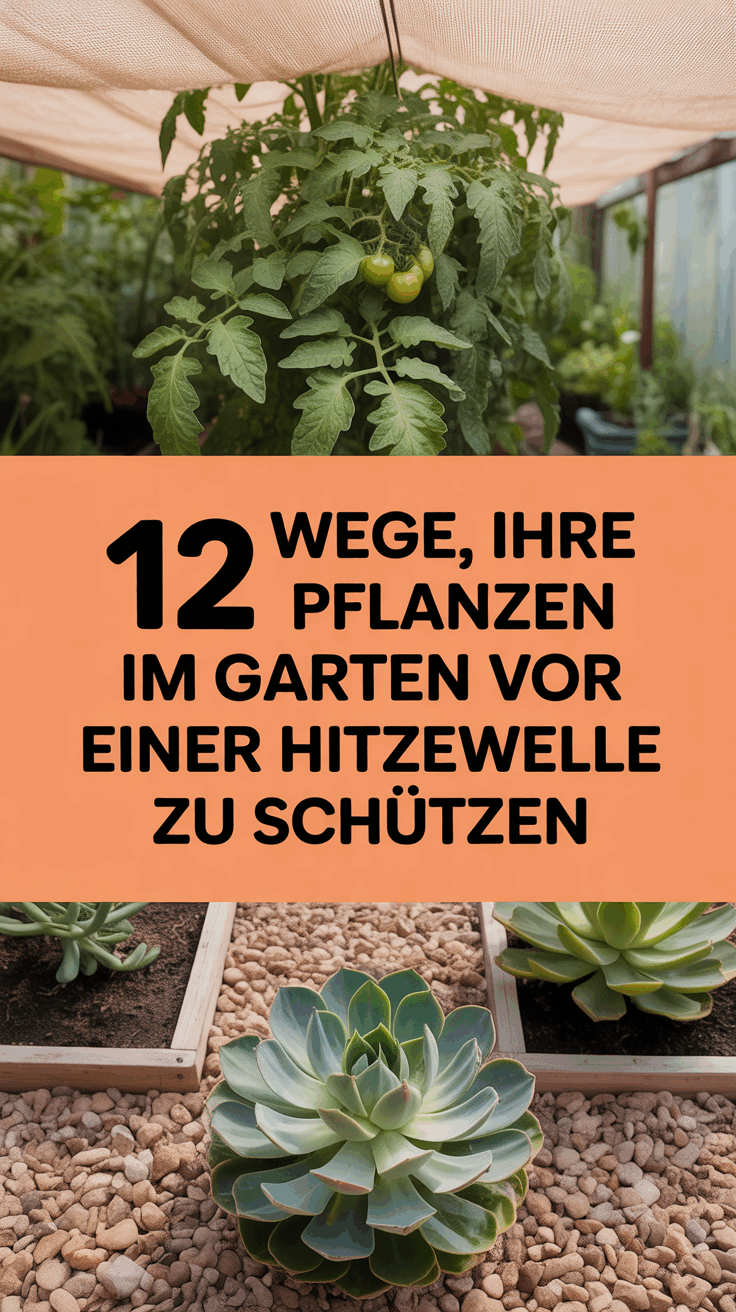 12 Wege, Ihre Pflanzen im Garten vor einer Hitzewelle zu schützen