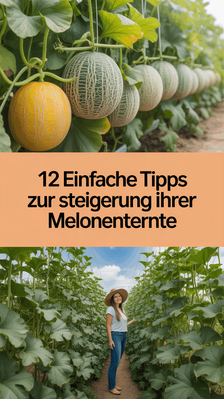 12 einfache Tipps zur Steigerung Ihrer Melonenernte