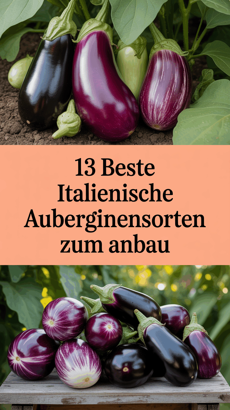 13 Beste italienische Auberginensorten zum Anbau