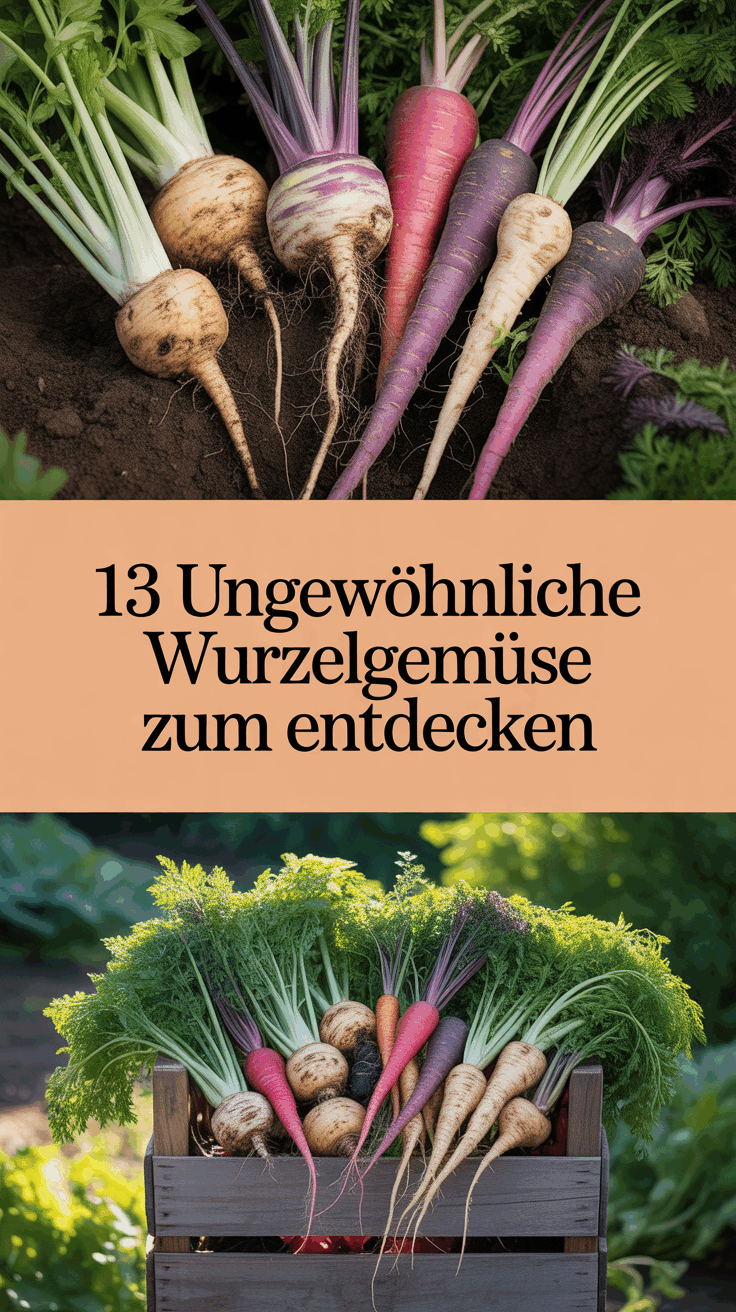 13 ungewöhnliche Wurzelgemüse zum Entdecken