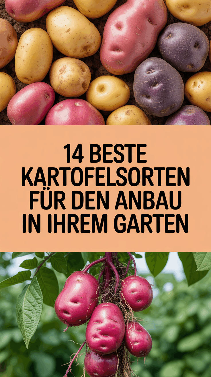 14 beste Kartoffelsorten für den Anbau in Ihrem Garten