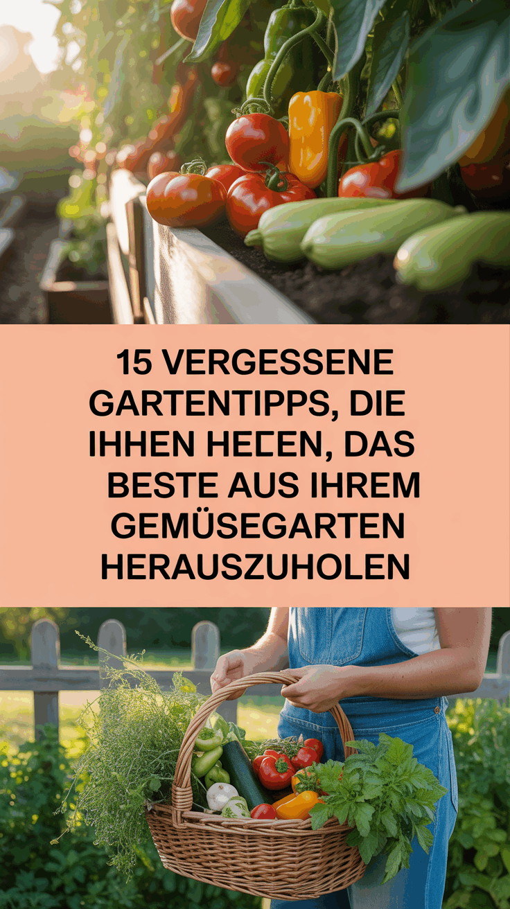 15 vergessene Gartentipps, die Ihnen helfen, das Beste aus Ihrem Gemüsegarten herauszuholen
