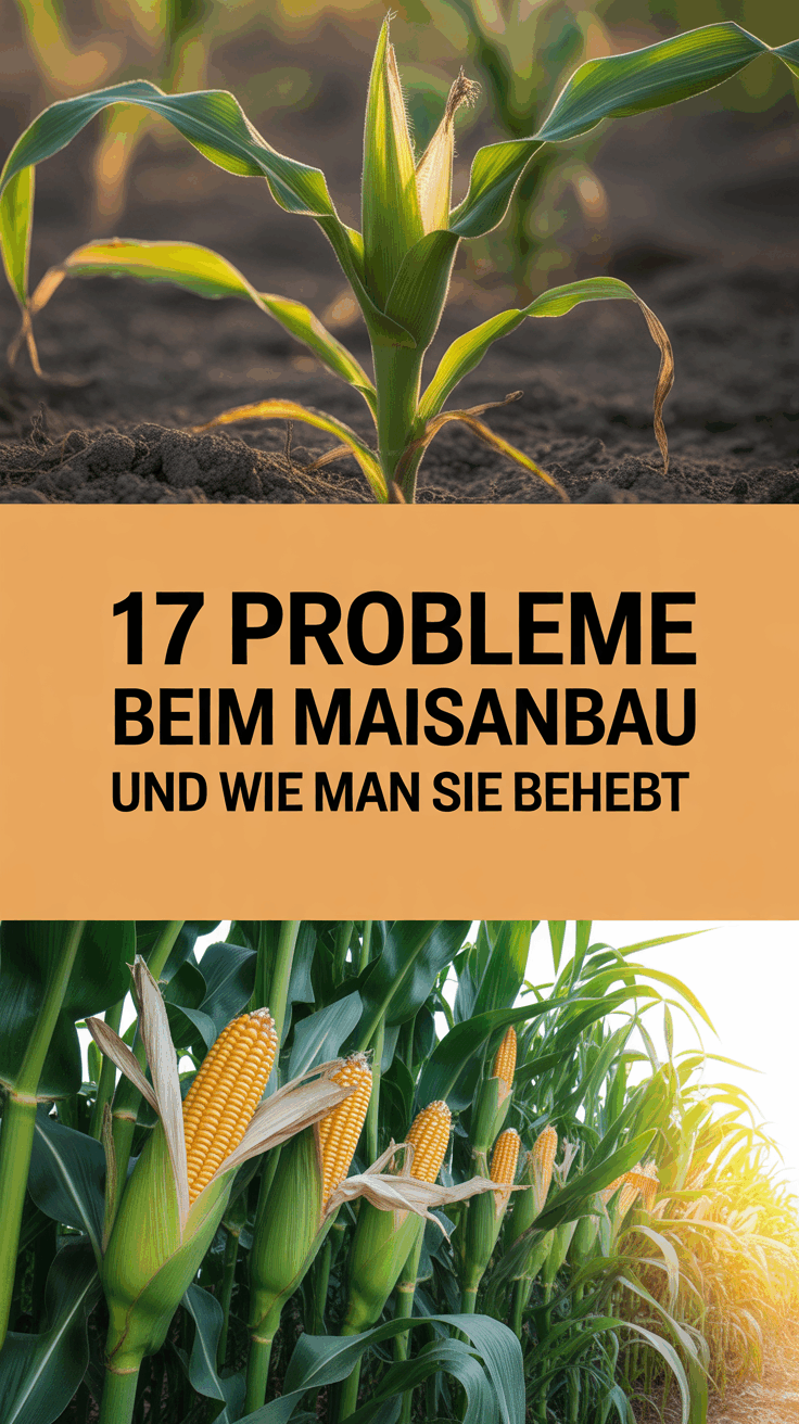 17 Probleme beim Maisanbau und wie man sie behebt