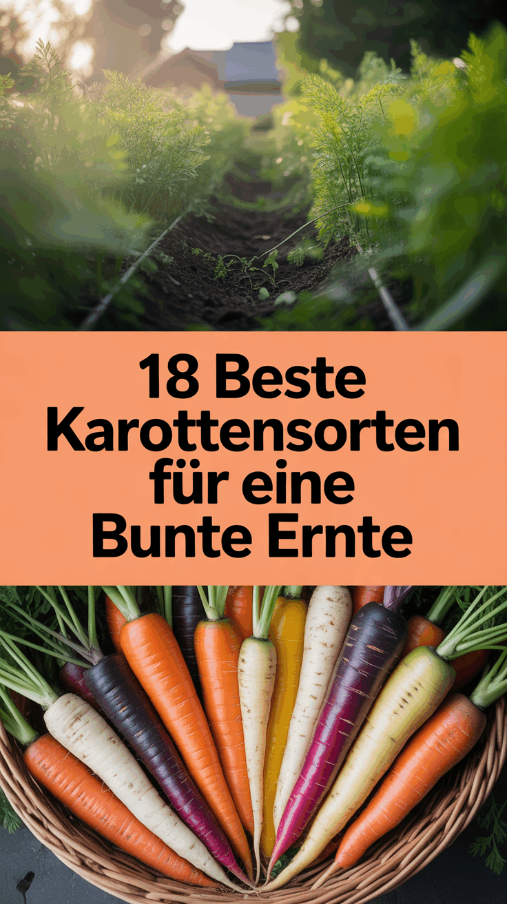 18 Beste Karottensorten für eine bunte Ernte